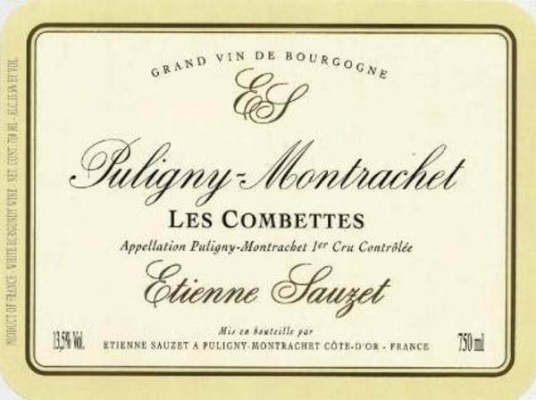 Rượu vang trằng Domaine Etienne Sauzet Puligny-Montrachet Les Combettes 2014