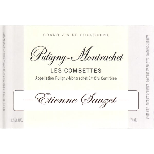 Rượu vang trằng Domaine Etienne Sauzet Puligny-Montrachet Les Combettes Premier Cru 2011