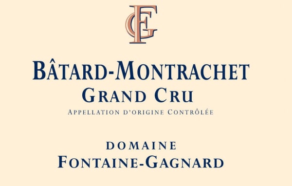 Rượu vang trằng Domaine Fontaine-Gagnard Batard-Montrachet Grand Cru 2014
