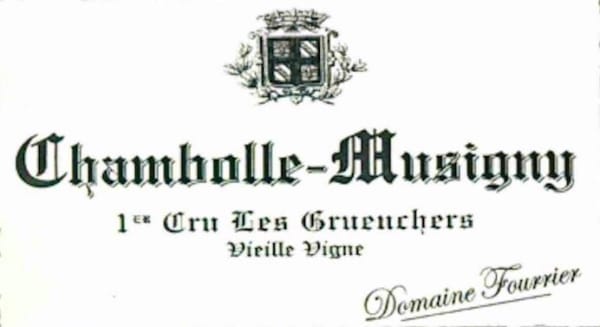 Rượu vang đỏ Domaine Fourrier Chambolle-Musigny Les Gruenchers Vieille Vigne Premier Cru 2007