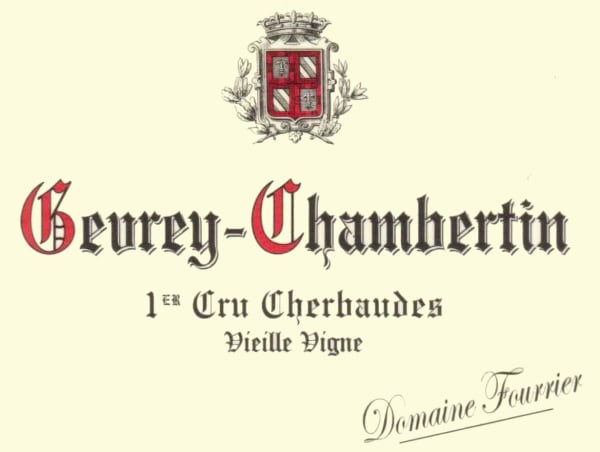 Rượu vang đỏ Domaine Fourrier Gevrey Chambertin Cherbaudes Premier Cru (chai Magnum 1,5 lít) 2013