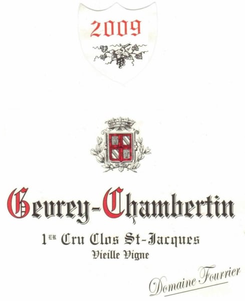 Rượu vang đỏ Domaine Fourrier Gevrey-Chambertin Clos St-Jacques 2009
