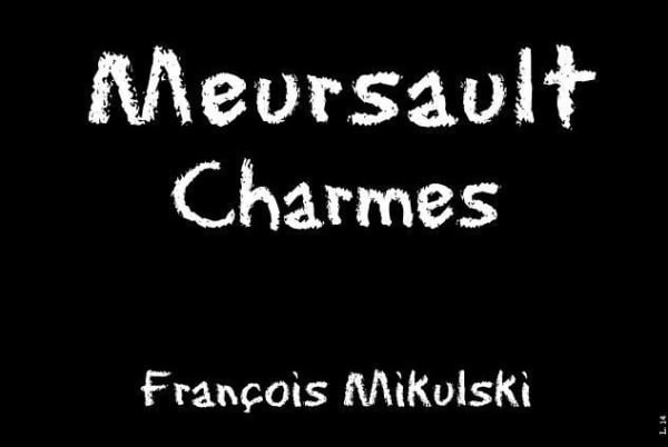 Rượu vang trằng Domaine Francois Mikulski Meursault Les Charmes Premier Cru 2018