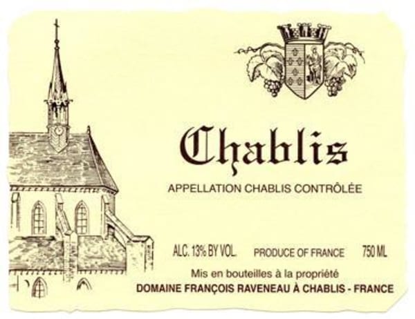 Rượu vang trằng Domaine Francois Raveneau Chablis 2013