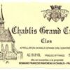 Rượu vang trằng Domaine Francois Raveneau Chablis Les Clos Grand Cru 2011