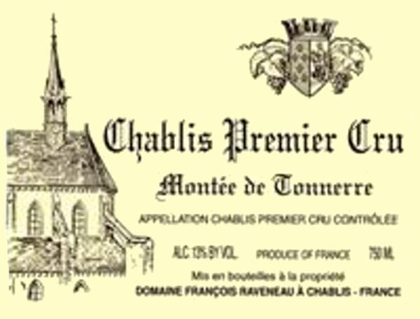 Rượu vang trằng Domaine Francois Raveneau Chablis Montee de Tonnerre Premier Cru 2008