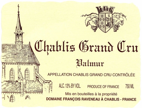 Rượu vang trằng Domaine Francois Raveneau Chablis Valmur Grand Cru 2021