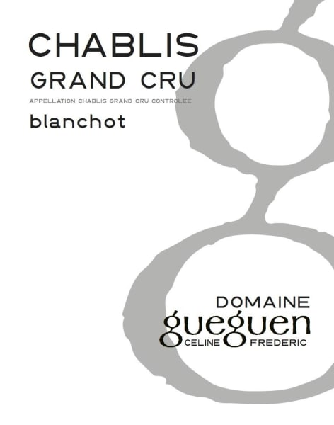 Rượu vang trằng Domaine Frederic & Celine Gueguen Chablis Blanchot Grand Cru 2017
