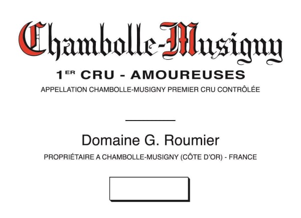 Rượu vang đỏ Domaine Georges & Christophe Roumier Chambolle-Musigny Les Amoureuses Premier Cru 2014