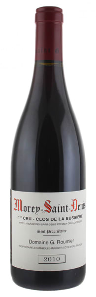 Rượu vang đỏ Domaine Georges & Christophe Roumier Morey-Saint-Denis Clos de la Bussiere Premier Cru 2010