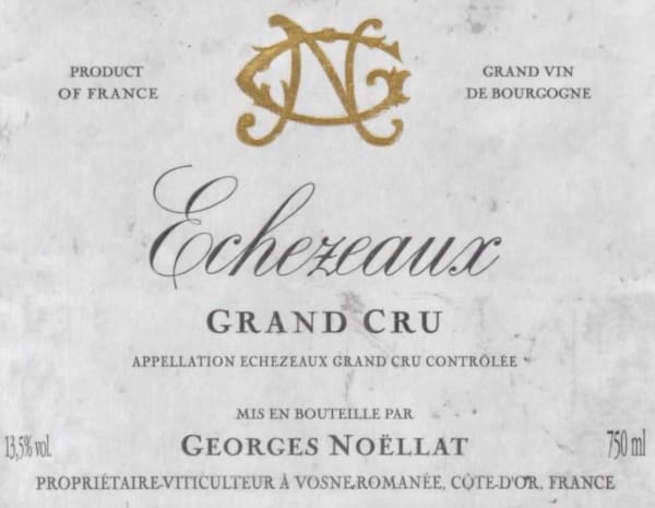 Rượu vang đỏ Domaine Georges Noellat Echezeaux Grand Cru 2010