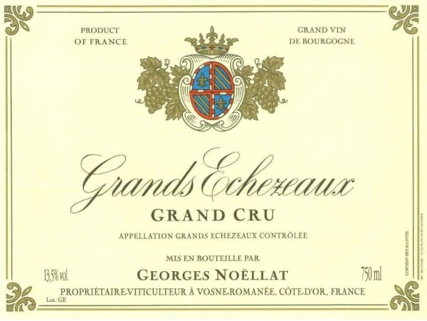 Rượu vang đỏ Domaine Georges Noellat Grands Echezeaux Grand Cru 2009