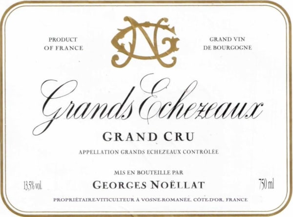Rượu vang đỏ Domaine Georges Noellat Grands Echezeaux Grand Cru 2010