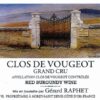 Rượu vang đỏ Domaine Gerard Raphet Clos de Vougeot Grand Cru 2018