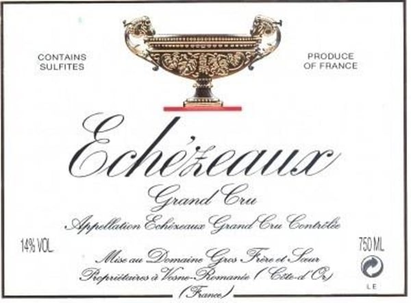 Rượu vang đỏ Domaine Gros Frere et Soeur Echezeaux Grand Cru 2019