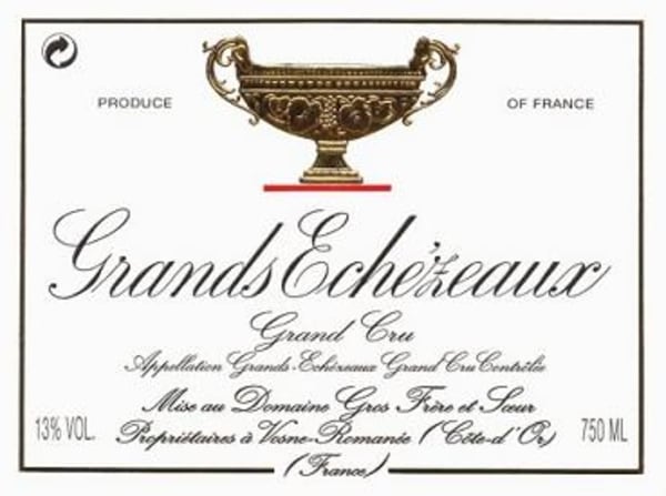 Rượu vang đỏ Domaine Gros Frere et Soeur Grands Echezeaux Grand Cru 2019