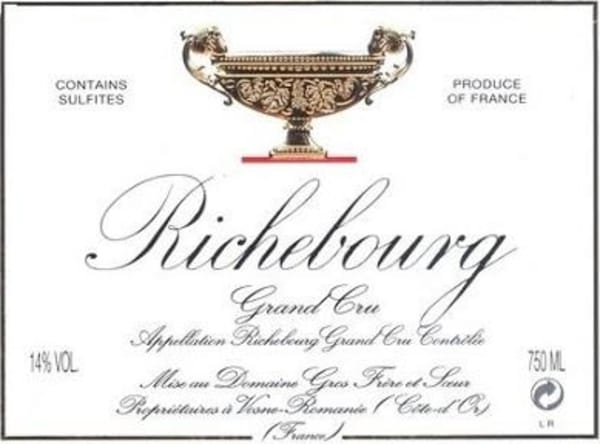 Rượu vang đỏ Domaine Gros Frere et Soeur Richebourg Grand Cru 2020