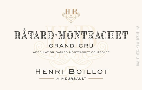 Rượu vang trằng Domaine Henri Boillot Batard-Montrachet Grand Cru 2012