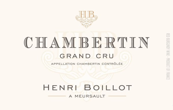 Rượu vang đỏ Domaine Henri Boillot Chambertin Grand Cru 2012