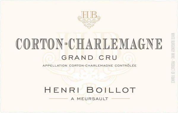Rượu vang trằng Domaine Henri Boillot Corton-Charlemagne Grand Cru 2006