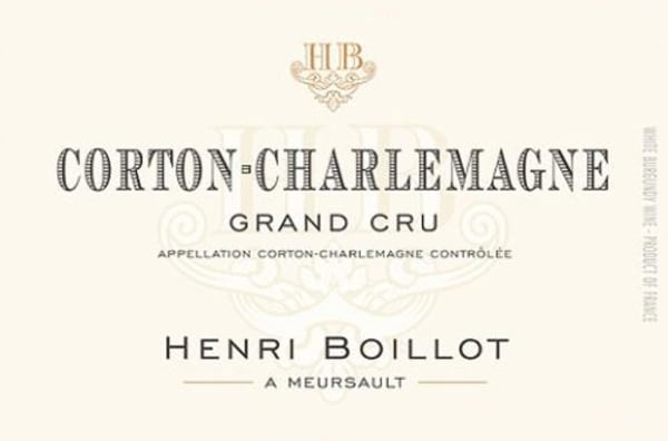 Rượu vang trằng Domaine Henri Boillot Corton-Charlemagne Grand Cru 2012