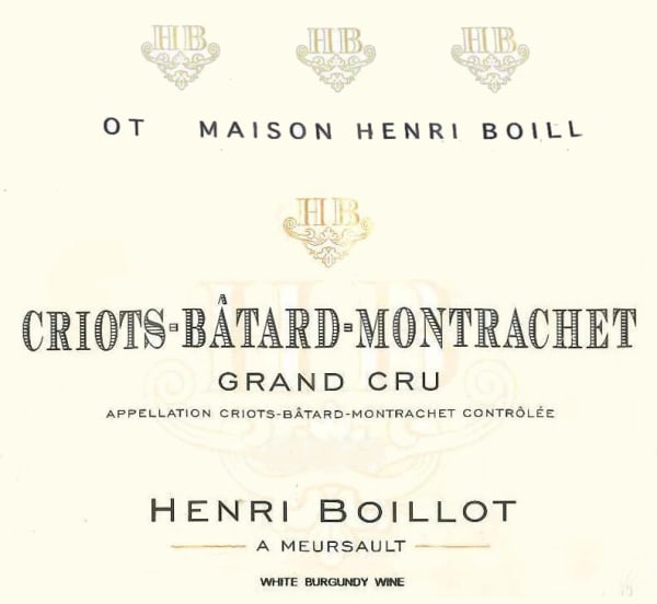 Rượu vang trằng Domaine Henri Boillot Criots-Batard-Montrachet Grand Cru 2011