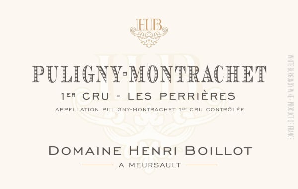 Rượu vang trằng Domaine Henri Boillot Puligny-Montrachet Les Perrieres Premier Cru 2014