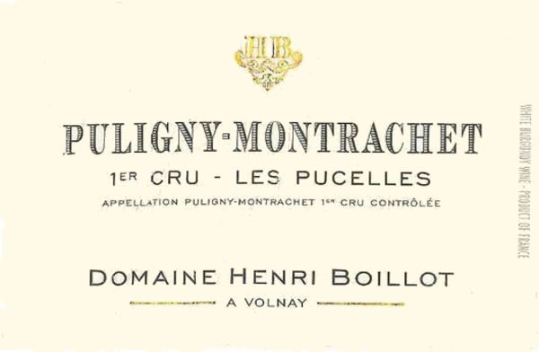 Rượu vang trằng Domaine Henri Boillot Puligny Montrachet Les Pucelles Premier Cru 2013