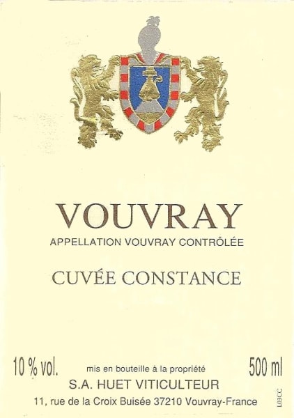 Rượu vang trằng Domaine Huet Cuvee Constance 2005