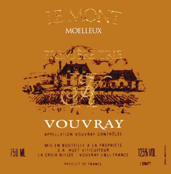 Rượu vang trằng Domaine Huet Le Mont Moelleux Premier Trie 2005