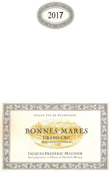 Rượu vang đỏ Domaine Jacques-Frederic Mugnier Bonnes-Mares Grand Cru 2017