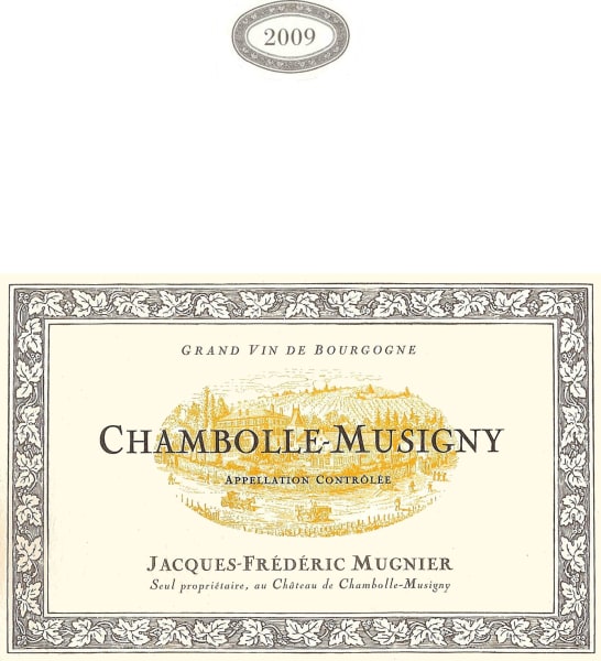 Rượu vang đỏ Domaine Jacques-Frederic Mugnier Chambolle-Musigny 2009