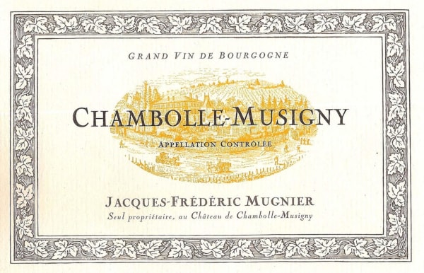 Rượu vang đỏ Domaine Jacques-Frederic Mugnier Chambolle-Musigny 2020