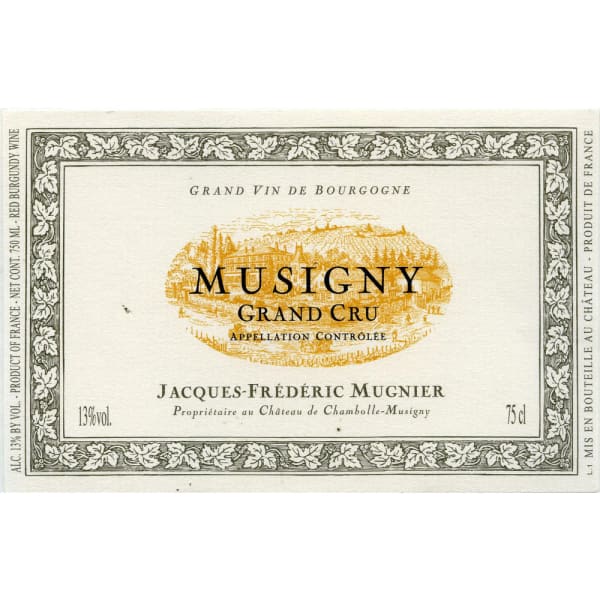 Rượu vang đỏ Domaine Jacques-Frederic Mugnier Le Musigny Grand Cru 2011