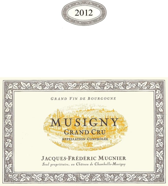 Rượu vang đỏ Domaine Jacques-Frederic Mugnier Le Musigny Grand Cru 2012