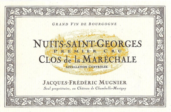 Rượu vang trằng Domaine Jacques-Frederic Mugnier Nuits-Saint-Georges Clos de la Marechale Premier Cru Blanc 2012