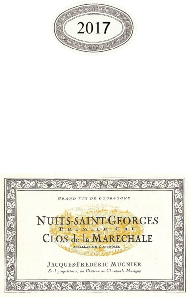 Rượu vang đỏ Domaine Jacques-Frederic Mugnier Nuits-St-Georges Clos de la Marechale Premier Cru (chai Magnum 1,5 lít) 2017