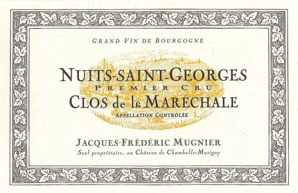 Rượu vang đỏ Domaine Jacques-Frederic Mugnier Nuits-St-Georges Clos de la Marechale Premier Cru (chai Magnum 1,5 lít) 2020