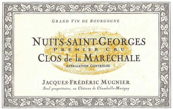 Rượu vang trằng Domaine Jacques-Frederic Mugnier Nuits-St-Georges Clos de la Marechale Premier Cru Blanc 2020
