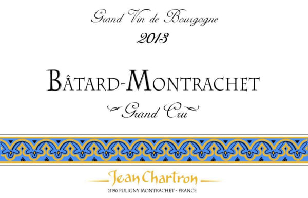Rượu vang trằng Domaine Jean Chartron Batard-Montrachet Grand Cru 2013