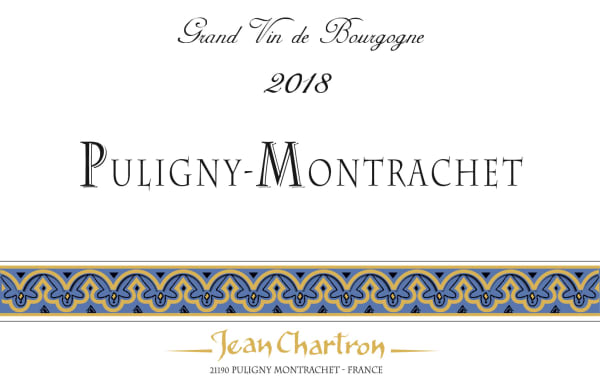 Rượu vang trằng Domaine Jean Chartron Puligny-Montrachet 2018