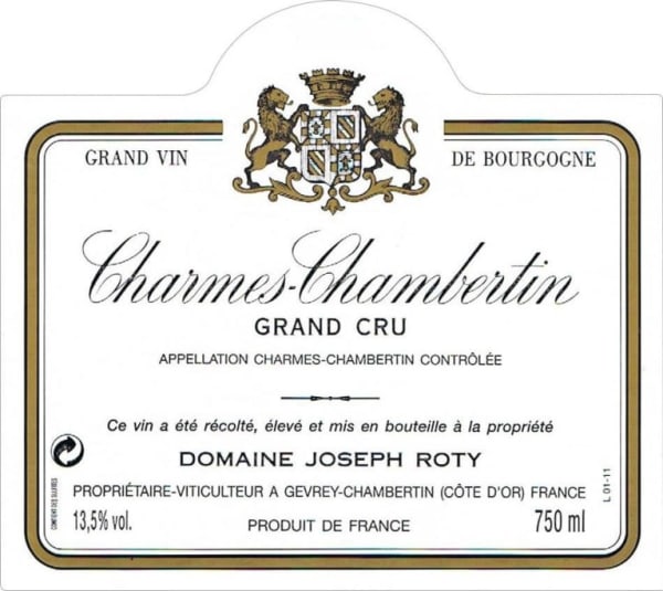Rượu vang đỏ Domaine Joseph Roty Charmes-Chambertin Grand Cru 2000