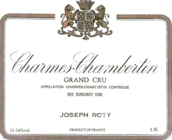 Rượu vang đỏ Domaine Joseph Roty Charmes-Chambertin Grand Cru 2008