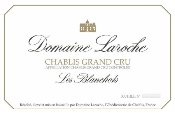 Rượu vang trằng Domaine Laroche Chablis Les Blanchots Grand Cru 2021