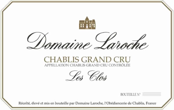 Rượu vang trằng Domaine Laroche Chablis Les Clos Grand Cru 2021