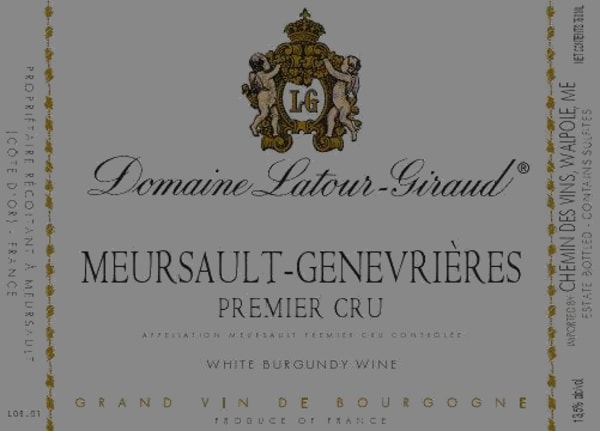 Rượu vang trằng Domaine Latour-Giraud Meursault-Genevrieres Premier Cru 2017
