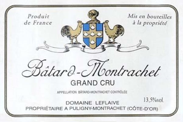 Rượu vang trằng Domaine Leflaive Batard-Montrachet Grand Cru 2009