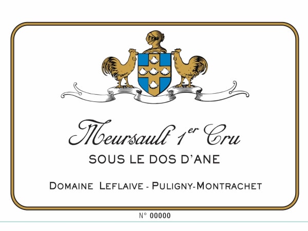 Rượu vang trằng Domaine Leflaive Meursault Sous le Dos d'Ane Premier Cru 2019