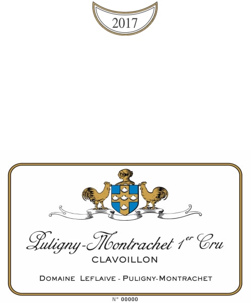Rượu vang trằng Domaine Leflaive Puligny-Montrachet Clavoillon Premier Cru 2017