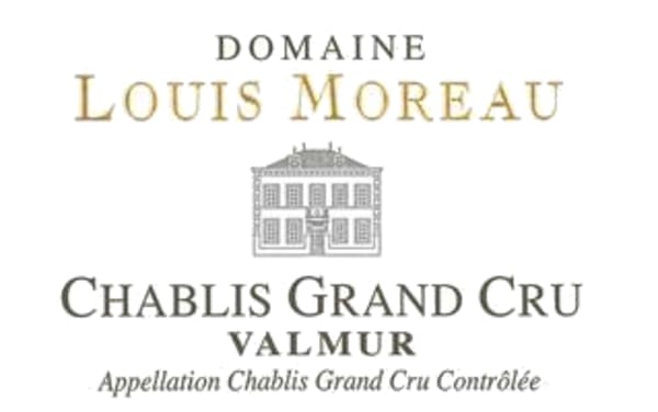 Rượu vang trằng Domaine Louis Moreau Chablis Valmur Grand Cru 2020